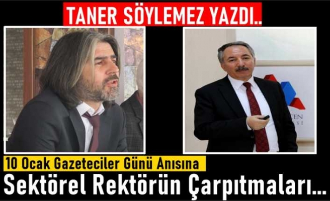 Ağrı İ.Ç Üniversitesi Sektörel Rektörü Karabulut'un Çarpıtmaları