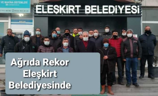 Ağrı'nın En Yüksek Maaş Artışı Eleşkirt Belediyesinden