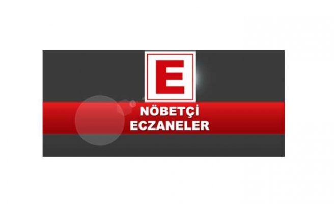 Bugün Ağrı da Nöbetçi Eczaneler 5 Ocak 2020