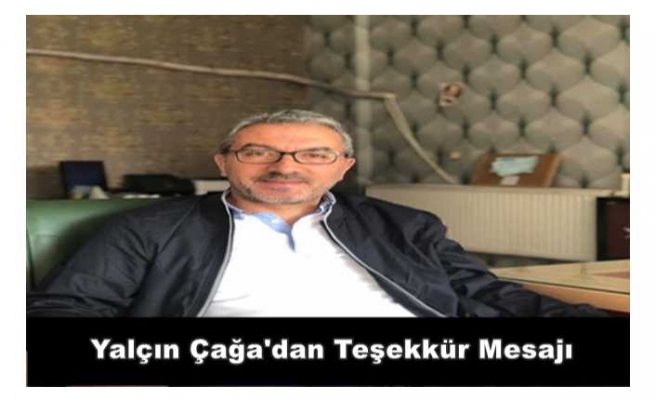 Çağa Ailesinden Taziye Teşekkür Mesajı