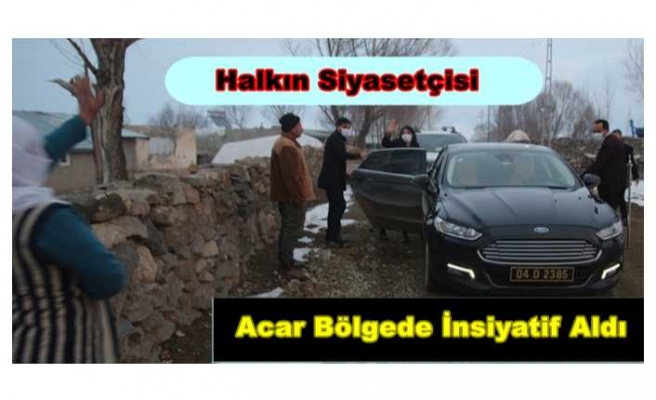 Doğubayazıt Belediye Başkanı Yıldız Acar Tüm Ağrı'da  İnsiyatif Aldı.