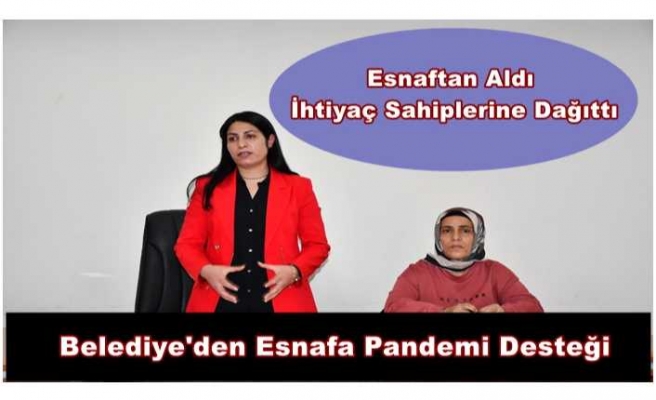 Doğubayazıt Belediyesi'nden Esnafa Pandemi Desteği