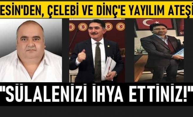 İlhami Esin'den, AKP'li Çelebi ve Dinç'e ''Vatandaşın Hakkını Gasp Ettiniz''