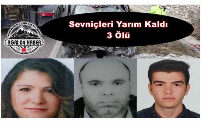 Trafik Kazasında Aynı Aileden 3 Kişi Yaşamını Yitirdi