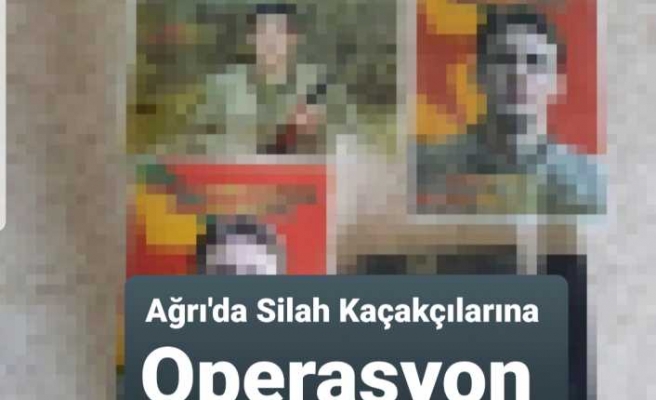 Ağrı'da Silah Kaçakçılığı Operasyonu 18 Gözaltı