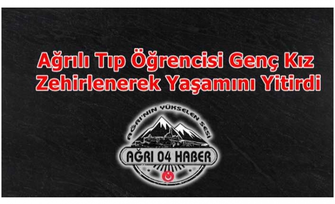 Ağrı'ya Gurbetten Yine Kötü Haber