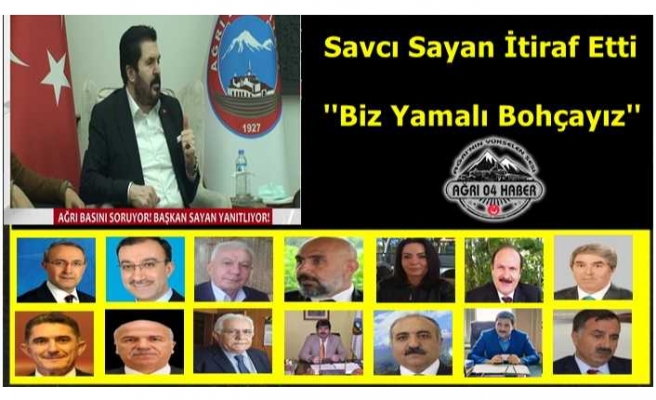 Sayan ;Ankara Bizi Ciddiye Almıyor