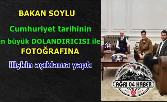 Süleyman Soylu'dan Faruk Fatih Özer Açıklaması