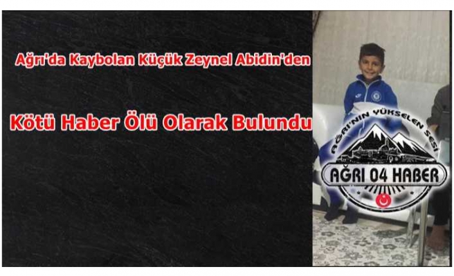 Zeynel Abidin Ölü Olarak Bulundu