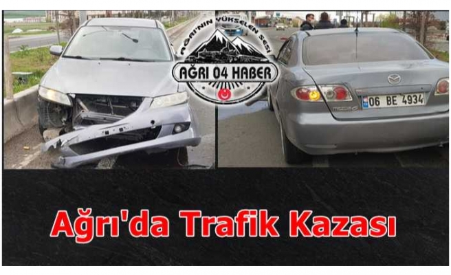 Ağrı'da Trafik Kazası
