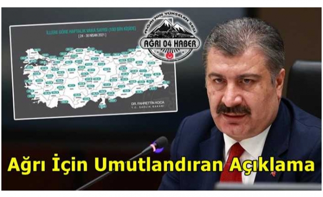 Ağrı İçin Umutlandıran Açıklama