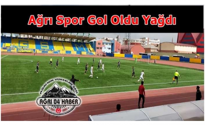 Ağrı Spor Ceyhan deplasmanında gol yağdırdı