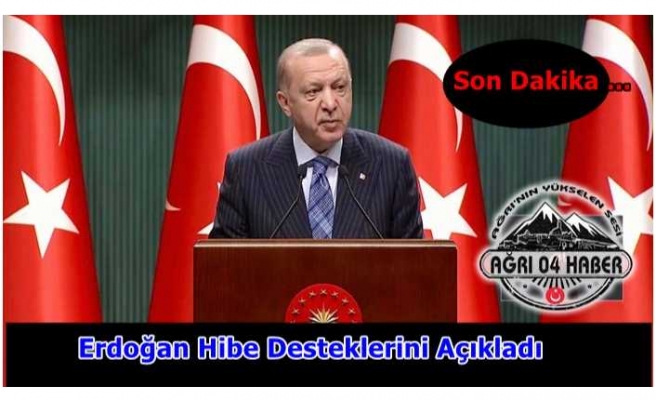 Erdoğan Destek Verilecek Esnaf Guruplarını Açıkladı