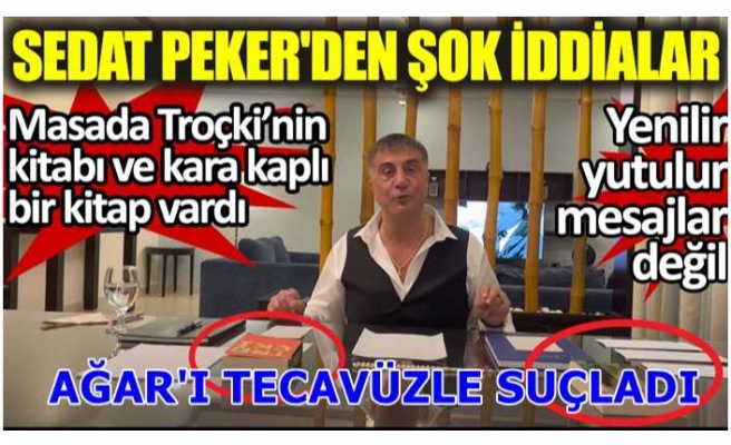 Sedat Peker'den Mehmet Ağar ve Pelikancılara şok Suçlamalar