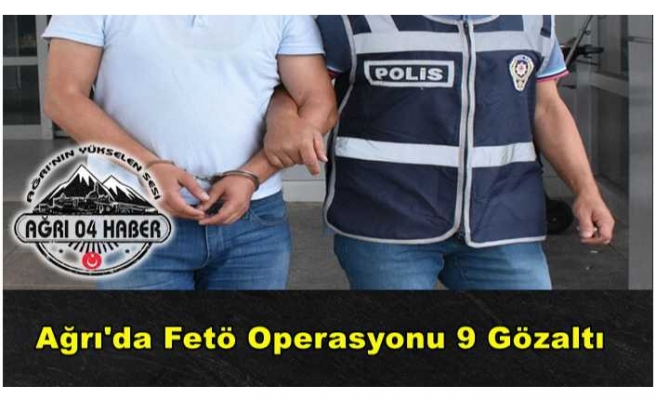 Ankesörlü Telefon Operasyonu 9 Gözaltı