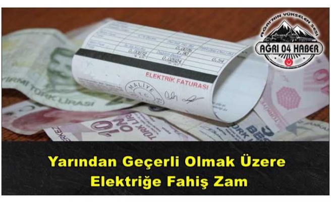 Elektrik Fiyatlarına Fahiş Zam