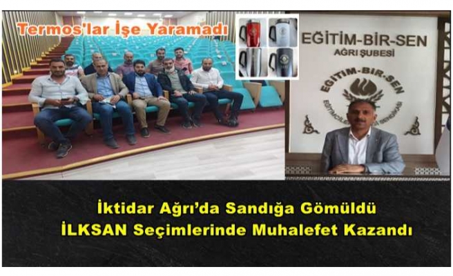 İktidar Yanlısı Sendika Ağrı'da Sandığa Gömüldü