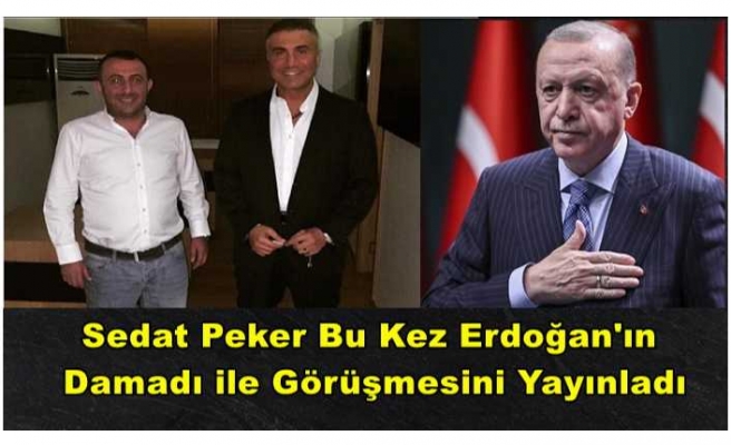 Sedat Peker Cumhurbaşkanı'nın Damadı İle Görüşmesini Yayınladı