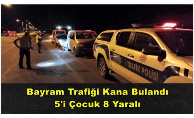 Bayram İçin Ağrı'ya Gelen Aile Kaza Yaptı