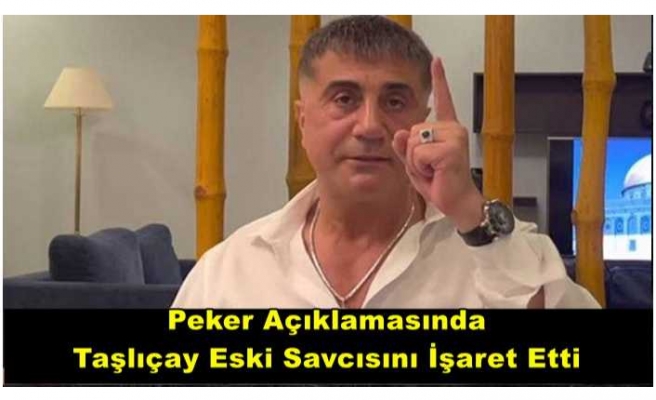 Sedat Peker'in Açıklamasında Ağrı Detayı