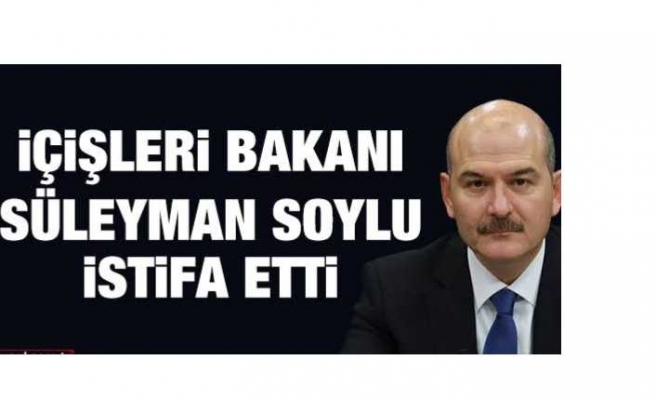 Süleyman Soylu İstifa Etti mi?