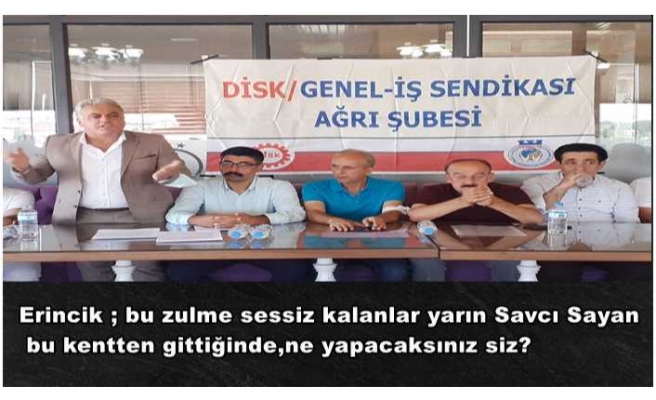 Erincik ; İstediğiniz yerde konuşalım