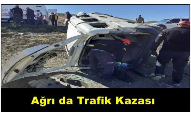 Ağrı'da Trafik Kazası
