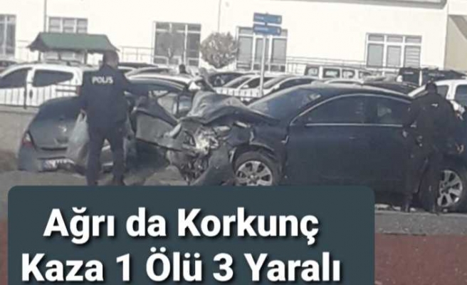 Ağrı da Trafik Kazasında 1 Kadın Yaşamını Yitirdi