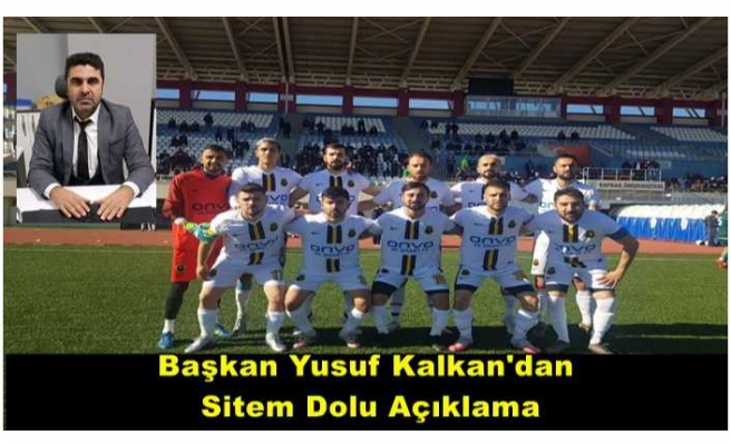 Ağrı Vefa Spor'dan Sitem Dolu Açıklama ''YALNIZIZ''