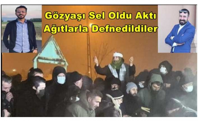 Ağrı'yı Yasa Boğan Kazada Ölenlerin Cenazeleri Gözyaşları ile Toprağa Verildi.