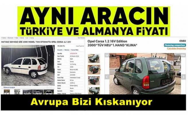 Avrupa Bizi Kıskanıyor