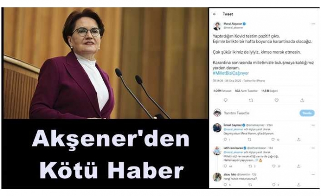 Akşener'den Üzen Haber