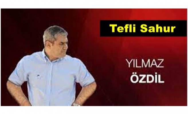 Özdil AKP'nin Ağrıda ki tefli sahuruna farklı bir pencere açtı