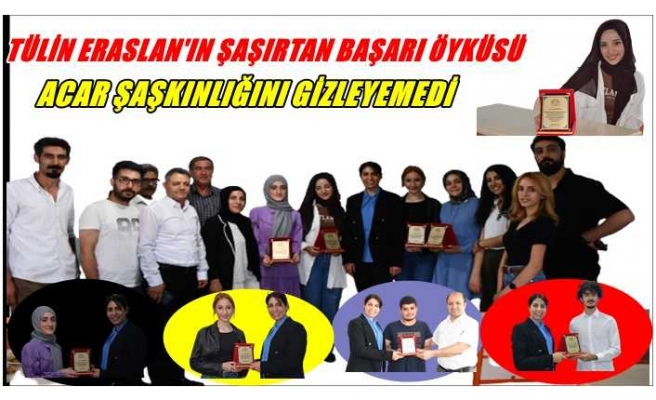 Ağrılı genç kızın YKS'de şaşırtan başarı öyküsü