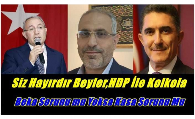 Ağrı'da Şantiye Kapatan Ak Parti HDP İttifakı Beka Sorunu mu ,Kasa Sorunu mu