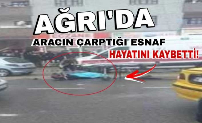 Ağrı da yaşanan trafik kazasında bir kişi hayatını kaybetti