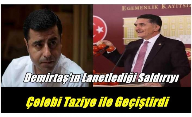 Ak Parti Ağrı Milletvekili Ekrem Çelebi,Demirtaş'ın Lanetlediği Saldırıyı Kınayamadı