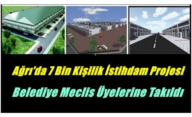 Ağrı'da 7 Bin Kişilik İstihdam Projesi Belediye Meclis Üyelerine Takıldı