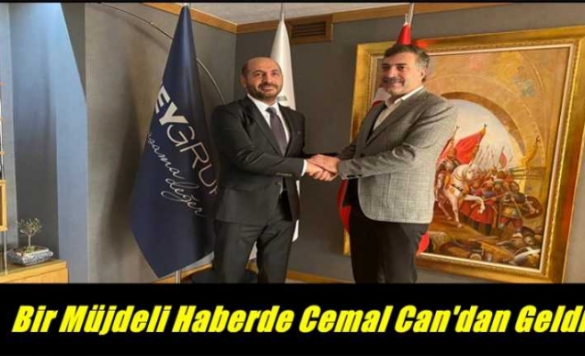 Cemal Can'dan Ağrı'da istihdama dair müjdeli haber