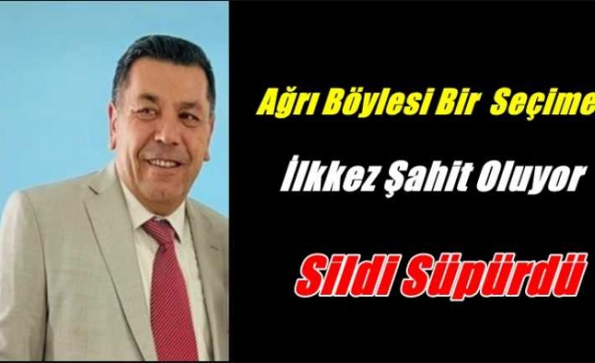 Ağrı böylesi bir seçime ilk kez şahit oldu