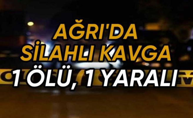 Ağrı'da Amca Çocuklarının Kavgası Kanlı Bitti 1 Ölü 1Yaralı