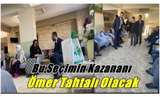 Ağrı seçimlerinin garanti kazananı Tahtalı olacak