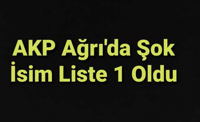 Ak Parti Listesinde sürpriz isim Ruken Kilerci 1. sıra adayı oldu