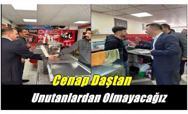 Cenap Daştan; Unutanlardan olmayacağız