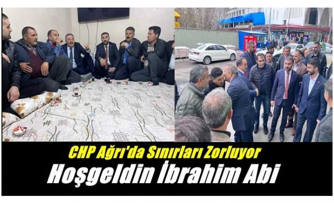 CHP Ağrı'da Sınırları Zorluyor