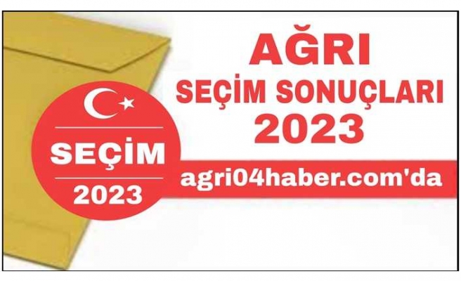 Ağrı Milletvekilliği Seçim Sonuçları