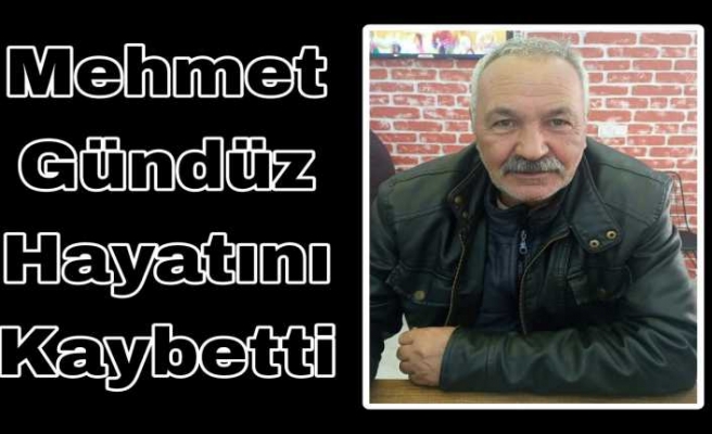 Mehmet Gündüz Hayatını Kaybetti