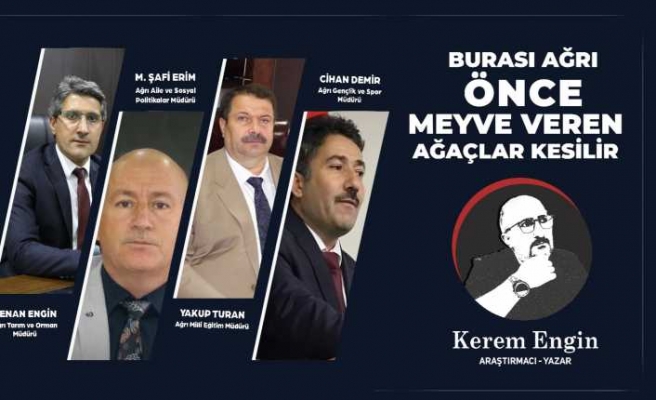 BURASI AĞRI ÖNCE MEYVE VEREN AĞAÇLAR KESİLİR