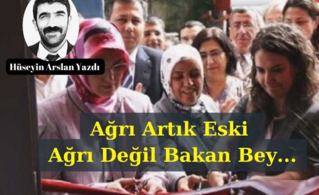 Sizden sonra çok şey değişti Bakan Bey...