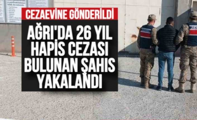 Ağrı'da 12 farklı  Suçtan Aranan Şahıs Yakalandı